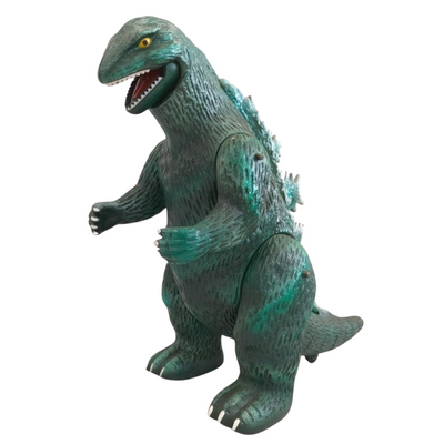 Marusan B/O Style Godzilla Figure – "The Century’s Great Monster Appears!" – Standard Size Vintage Sofubi – Japanese Kaiju Toy