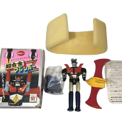 Chogokin Mazinger Z 3rd Edition with Jet Scrander – Bandai Diecast Robot Figure Toy