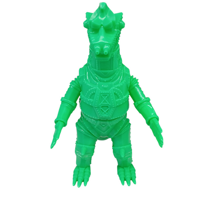 Green Mechagodzilla Sofubi Soft Vinyl Figure Kaiju Godzilla Robot Toy Rare JAPAN