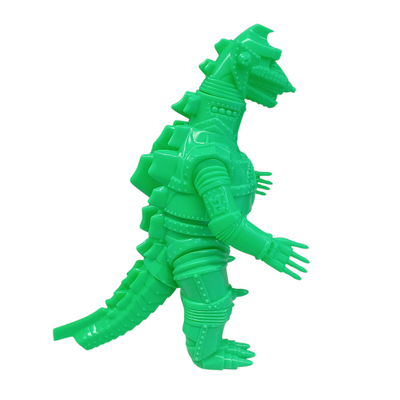 Green Mechagodzilla Sofubi Soft Vinyl Figure Kaiju Godzilla Robot Toy Rare JAPAN