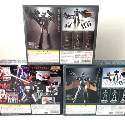 Bandai Soul of Chogokin GX-01B GX-02 GX-02B Black Mazinger Z Great Set