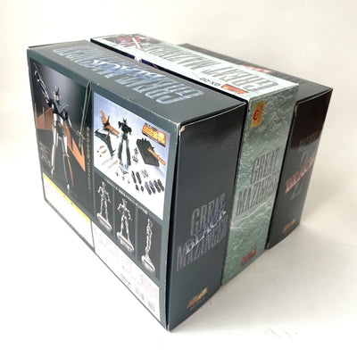 Bandai Soul of Chogokin GX-01B GX-02 GX-02B Black Mazinger Z Great Set