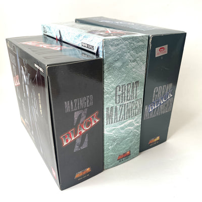 Bandai Soul of Chogokin GX-01B GX-02 GX-02B Black Mazinger Z Great Set