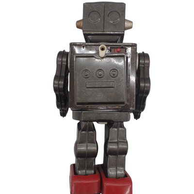 Horikawa Super Mars King Tin Toy Robot Japan Battery Operated Non Working