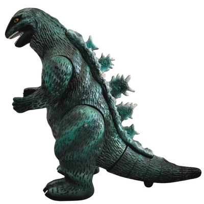 Marusan B/O Style Godzilla Figure – "The Century’s Great Monster Appears!" – Standard Size Vintage Sofubi – Japanese Kaiju Toy