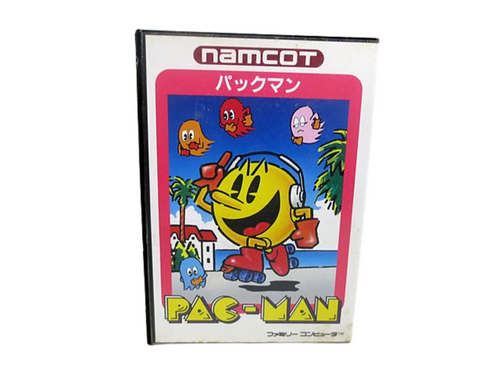 Namco Pac-Man (Famicom, 1984) Hard Case – Complete in Box (CIB) – Vintage Retro Game