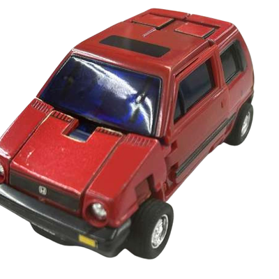 Takara Diaclone CAR Robot No.6 Honda City R Transforming Toy No. 461306-5 Japan