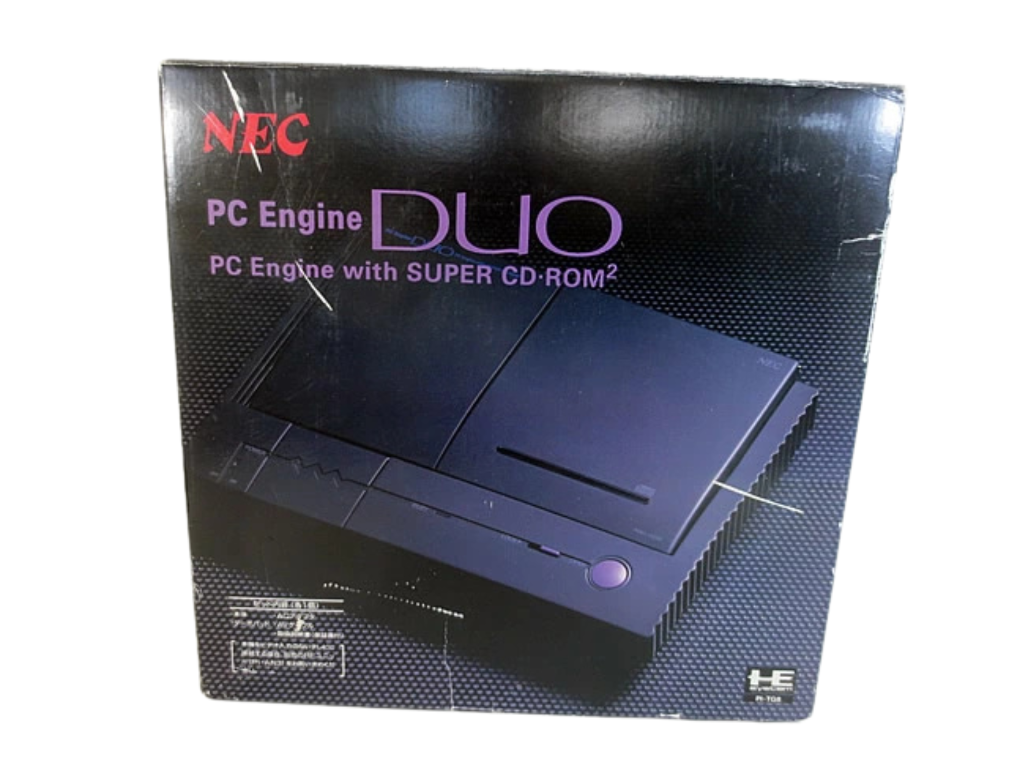NEC PC Engine DUO PI-TG8 Console HuCard Compatible Retro Game Console Tested and Working
