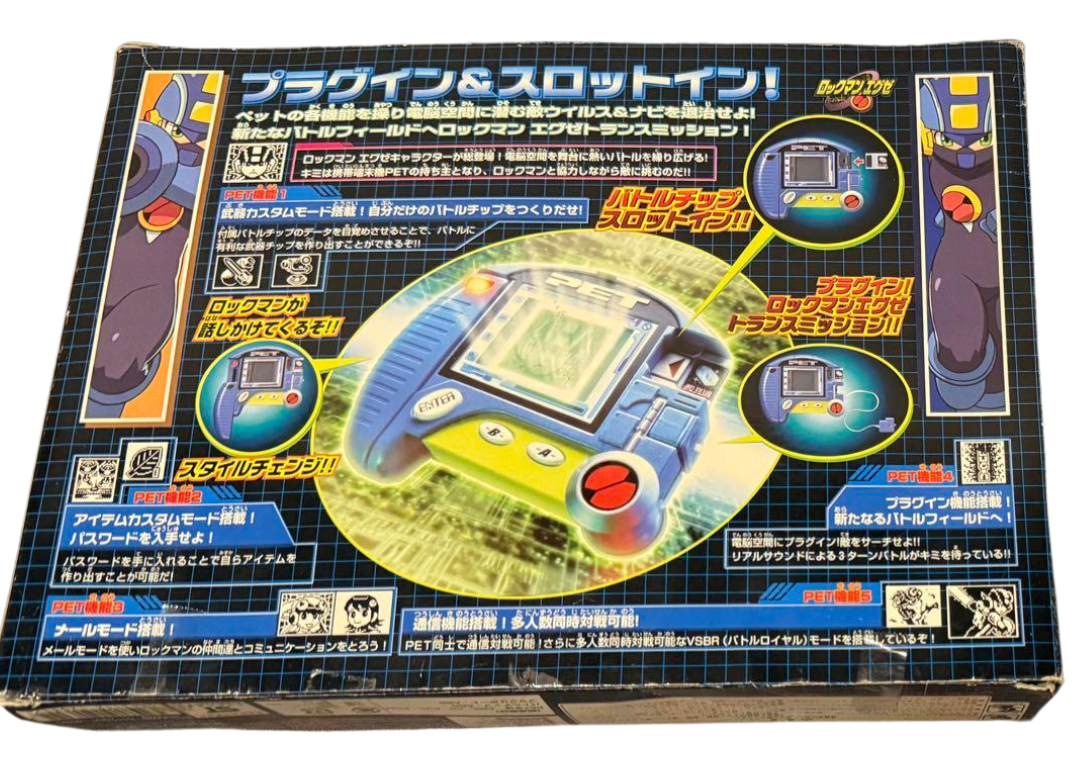 Plug In Pet Mega Man Battle Network Plugin PET Custom Rockman PET PETEX NEL Color ...