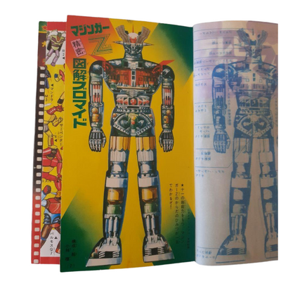 TV Magazine Aug 1974 Mazinger Z Encyclopedia Special Issue Vintage Japanese Anime Book"