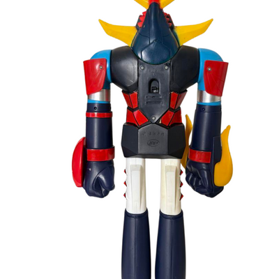 Brave Raideen Jumbo Machinder Popy Vintage 1975 Japanese Robot Toy with Box