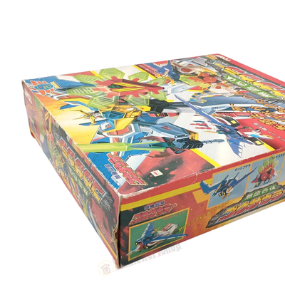Tomy DX Go-Saurer Combiner Robot Figure Nekketsu Saikyo Yuusha Series Box JAPAN