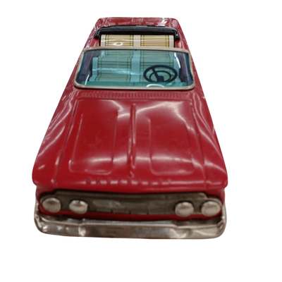 Bandai Chevrolet Impala Sport Convertible Red Vintage Model Car Japan Boxed