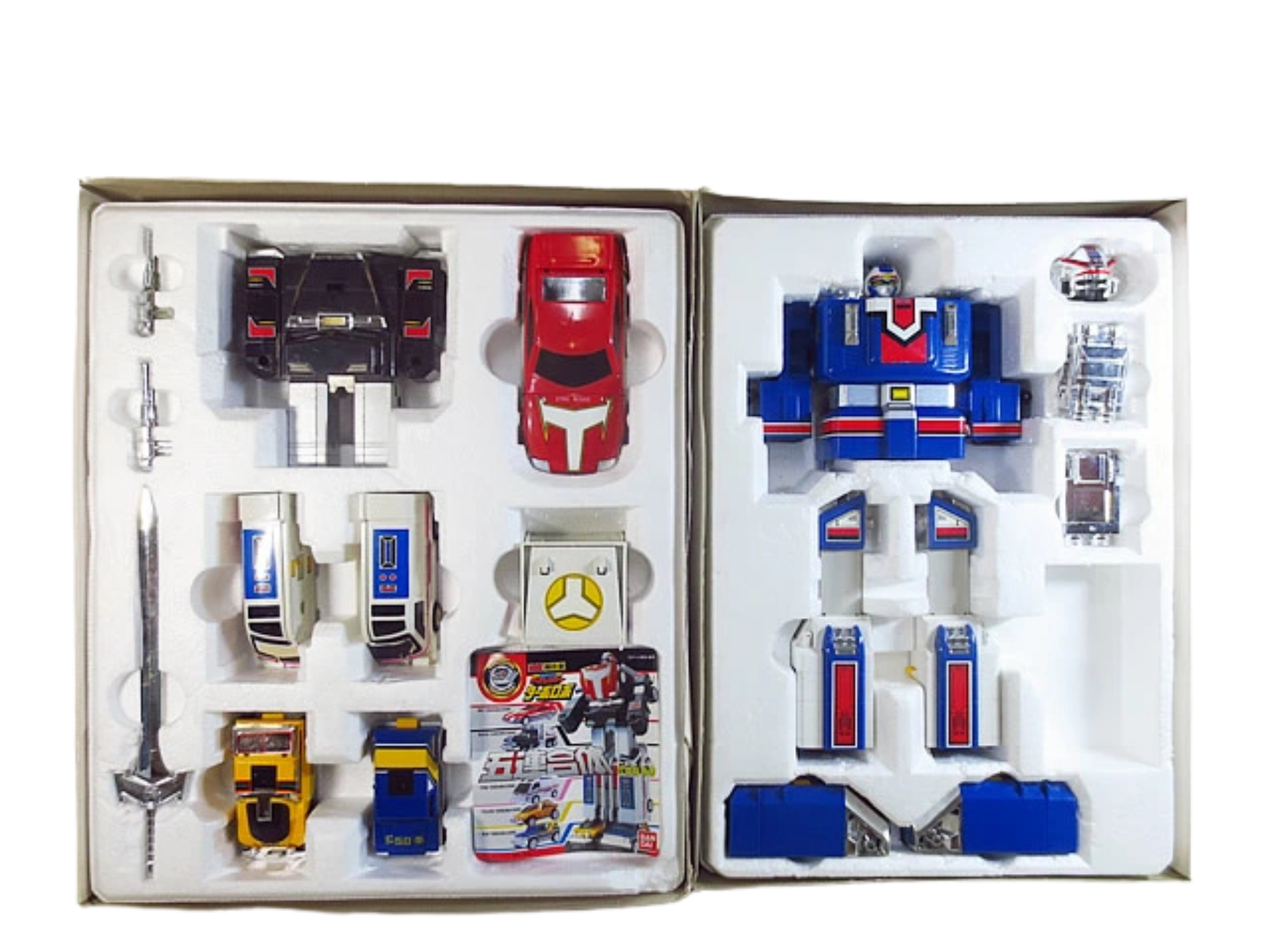 Bandai Turbo Ranger DX Turbo Robo & Turbo Rugger Set – Super Sentai Ro ...