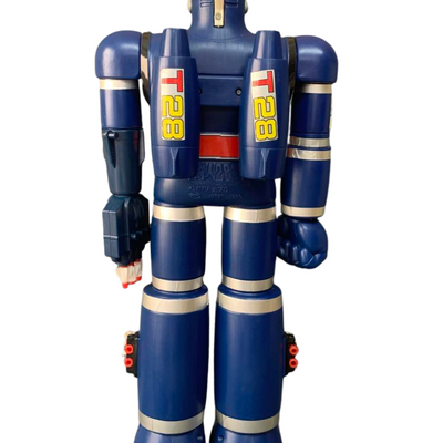 Vintage 1980 Popy Jumbo Machinder Tetsujin 28 FX Iron Man Robot Figure Japan Rare