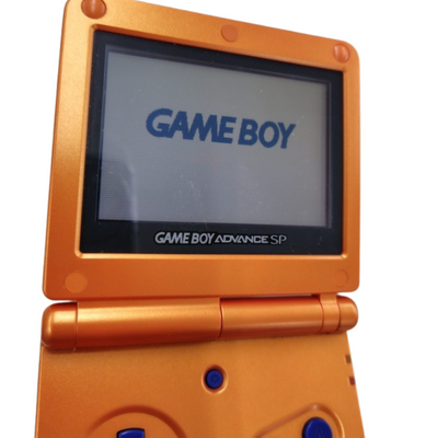 Nintendo GBA SP Console – Naruto Orange Edition + Naruto RPG Bundle – Legacy of the Will of Fire