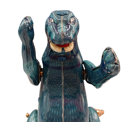 Billiken Shokai Godzilla vs Mothra Tin Wind-Up Toy w/ Box – 1992 Japan Limited Edition