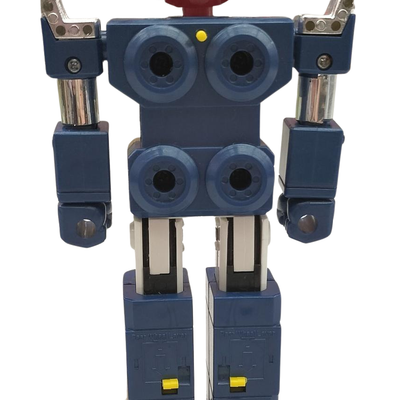Popy Armored Fleet Dairugger XV Vintage Combining Robot Toy Die-cast Japan 1980s