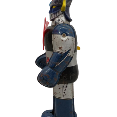 Popy Mazinger Z Vintage Wind-Up Walking Robot Toy Japan Retro Diecast Figure
