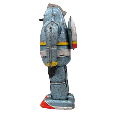 Tetsujin 28 Tin Toy by Nomura Toy Japan – Vintage Wind-Up Robot Retro Anime Figure