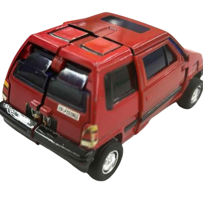Takara Diaclone CAR Robot No.6 Honda City R Transforming Toy No. 461306-5 Japan