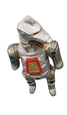 Bullmark Mechagodzilla Tin & Plastic Figure – Vintage 1970s Japanese Kaiju Toy – Missile Launching Action – Boxed
