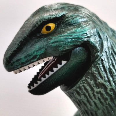 Marusan B/O Style Godzilla Figure – "The Century’s Great Monster Appears!" – Standard Size Vintage Sofubi – Japanese Kaiju Toy