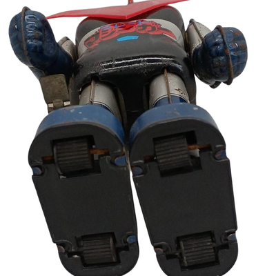 Popy Mazinger Z Vintage Wind-Up Walking Robot Toy Japan Retro Diecast Figure
