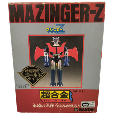 Bandai Mazinger Z Gold Limited Edition 1982 – Rare Vintage Robot Figure Collectible