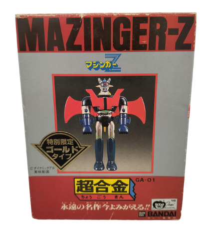 Bandai Mazinger Z Gold Limited Edition 1982 – Rare Vintage Robot Figure Collectible