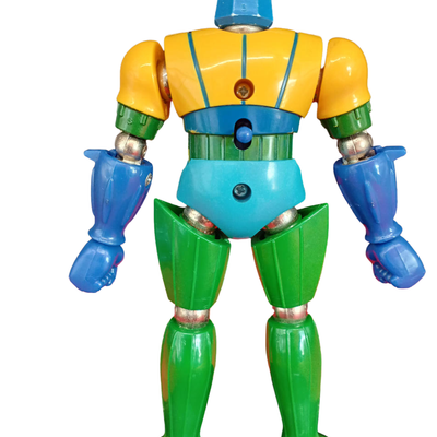 Takara Magne Robo Kotetsu Jeeg Magnetic Action Figure Vintage Japan with Box