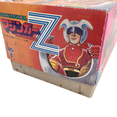 Billiken Shokai Mazinger Z Mechanical Tin Toy Figure Vintage Go Nagai Japan