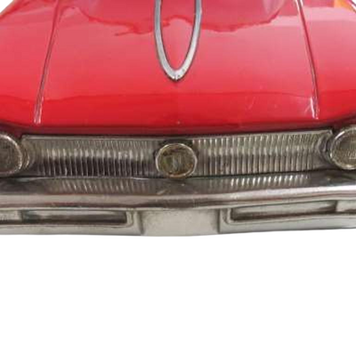 Vintage 1960s Ichiko Tin Toy Car – Red Buick Sedan – Made in Japan – Classic Japanese Tinplate Collectible