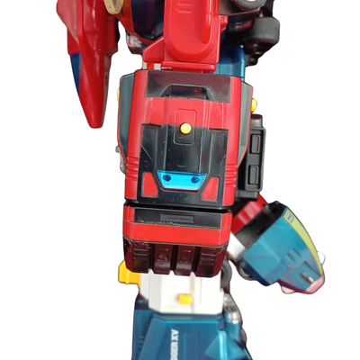 Popy Armored Fleet Dairugger XV Vintage Combining Robot Toy Die-cast Japan 1980s