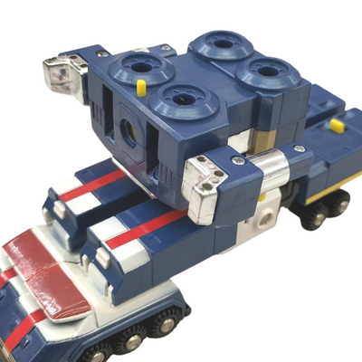 Popy Armored Fleet Dairugger XV Vintage Combining Robot Toy Die-cast Japan 1980s