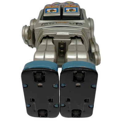 Vintage Horikawa SPACE WALKMAN Tin Toy Robot – Battery Operated Wind-Up Retro