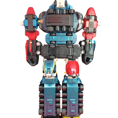 Popy Armored Fleet Dairugger XV Vintage Combining Robot Toy Die-cast Japan 1980s