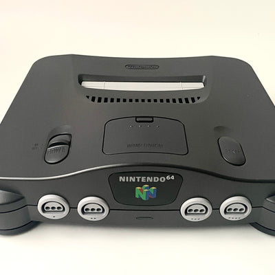 Nintendo 64 N64 Console System Black/Grey Japanese Version Boxed CIB Tested JPN