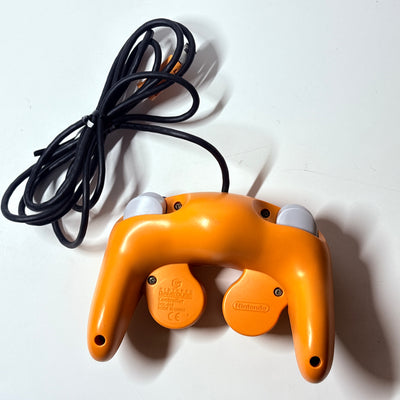 Nintendo GameCube Console Set Orange + Mario Luigi Case + OEM Memory Card Boxed