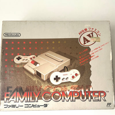 Nintendo AV Famicom Console Boxed HVC-101 Dragon Ball Z 1 2 3 Gaiden NES Set