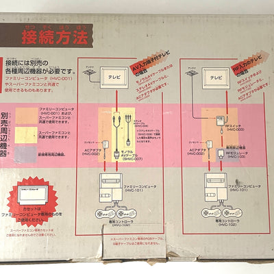 Nintendo AV Famicom Console Boxed HVC-101 Dragon Ball Z 1 2 3 Gaiden NES Set