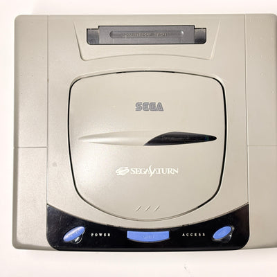 SEGA Saturn Console Bundle with 2 Controllers + 6 Game CD Lot | Japan Import