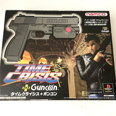 PS1 Time Crisis + GunCon Controller Set SLPS-00635 Namco PlayStation 1 Japan