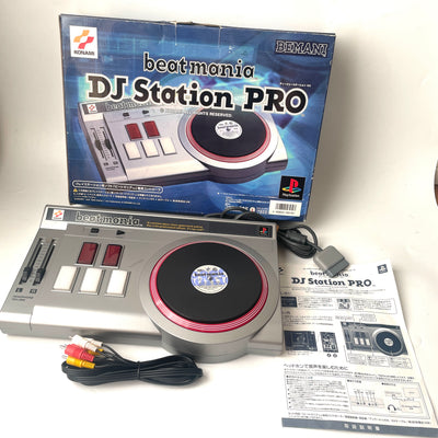KONAMI beatmania DJ Station PRO Controller for PlayStation  + 4 Games Bundle