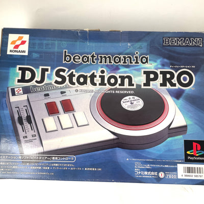 KONAMI beatmania DJ Station PRO Controller for PlayStation  + 4 Games Bundle