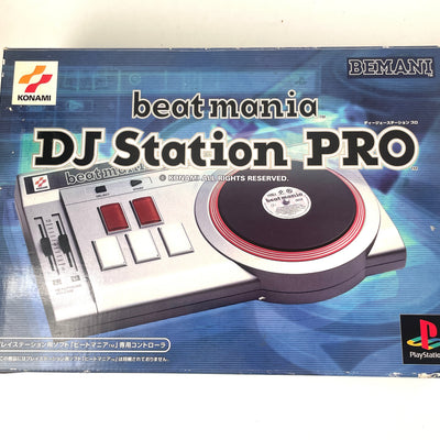 KONAMI beatmania DJ Station PRO Controller for PlayStation  + 4 Games Bundle