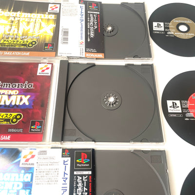 KONAMI beatmania DJ Station PRO Controller for PlayStation  + 4 Games Bundle