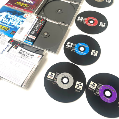 KONAMI beatmania DJ Station PRO Controller for PlayStation  + 4 Games Bundle