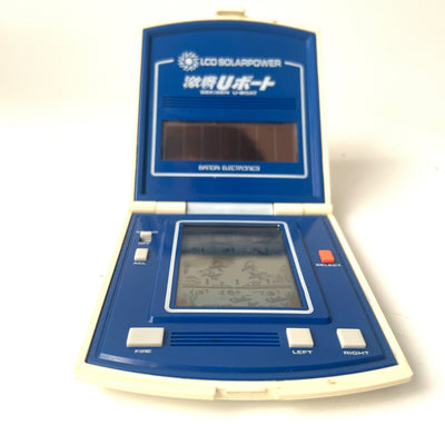 Bandai LCD Solarpower Gekisen U-Boat Handheld Game Vintage Boxed Japan 16280