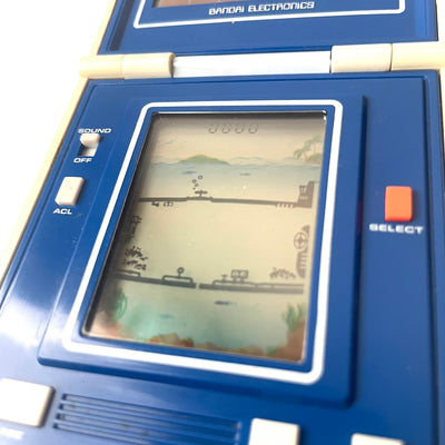 Bandai LCD Solarpower Gekisen U-Boat Handheld Game Vintage Boxed Japan 16280